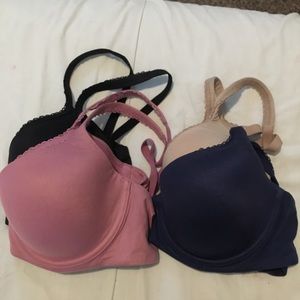 3 Victoria Secret Bras